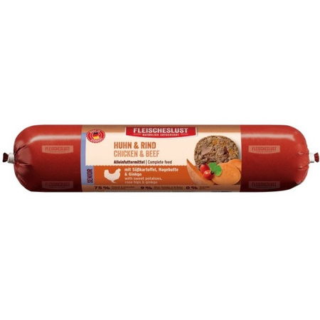 Meatlove Fleischeslust Senior kurczak z wołowiną 400 g