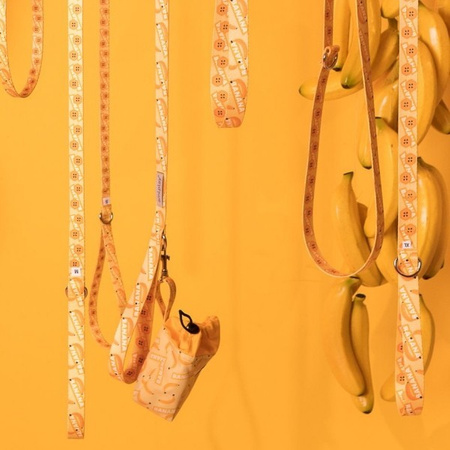 amiplay BeHappy obroża regulowana Banana M