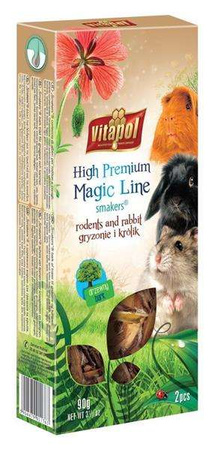SMAKERS DLA GRYZONI,KRÓLIKA, DRZEWNY MAGIC LINE