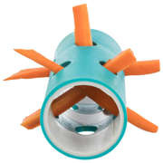 Rolka na przysmaki Food Roll, plastik/TPR, 5,5 cm x 12 cm, zielona