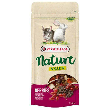 Versele laga nature  snack berries przysmak z różnymi jagodami dla królika i gryzoni 85 g