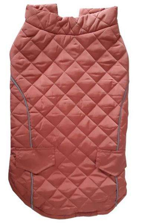 Kurtka pikowana ocieplana 2XL łososiowa
