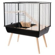 Zolux klatka neo muki duże gryzonie h58 kol. czarny