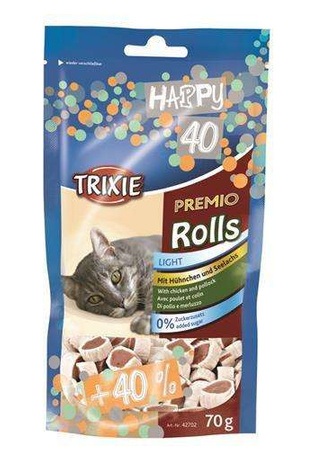 KRĄŻKI  KURCZAK-ŁOSOŚ 50g DLA KOTA