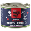 BUBAlicious More Meat Sterilised kurczak z królikiem 185 g