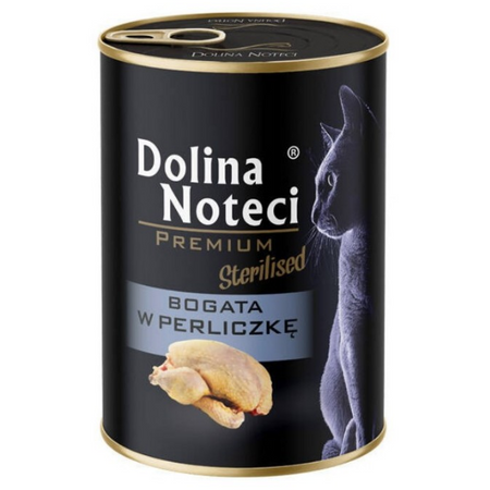 Dolina Noteci Premium Perliczka dla kota 400 g