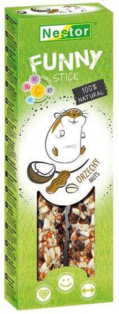 Nestor Kolba Gryzoń Funny Orzechy 2szt