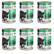 ZESTAW Wiejska Zagroda Monobiałkowa dzik dla psa 6 x 400 g