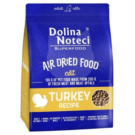 Dolina Noteci Superfood Air Dried danie z indyka dla kota 1 kg