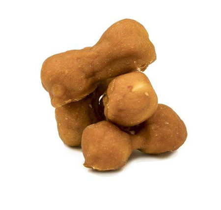 Pausesnack przysmak dla psa, roślinna kość wiązana z kaczką 500g