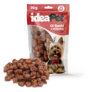 IDEAPET O! SUSHI Z WOŁOWINĄ 70G