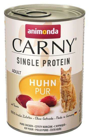 Animonda Carny Single Protein Adult Kurczak puszka 400g