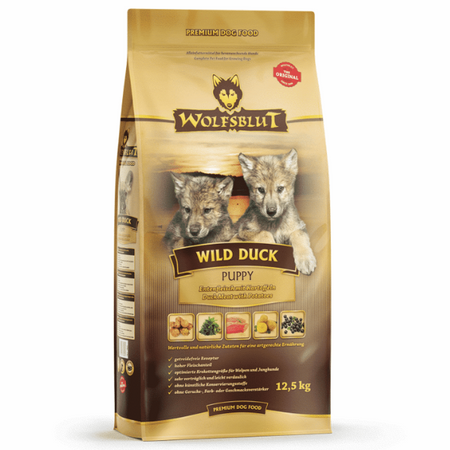 Wolfsblut Dog Wild Duck Puppy Kaczka i bataty 2kg
