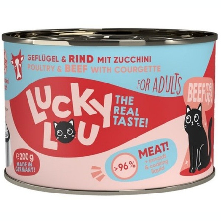 Lucky Lou Lifestage Adult drób i wołowina 200 g