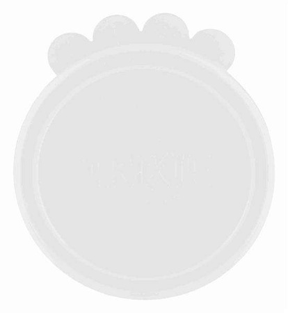 Wieczko na puszki, silikonowe, o 10,6 cm, przezroczyste