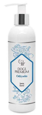 Overzoo dogs premium- odżywka dla psów o jasnej sierści 250 ml