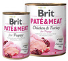 Brit Pate & Meat Dog Puppy puszka 800g