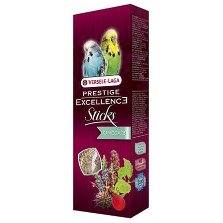 Kolba versele laga prestige excellence sticks omega 3 dla papug falistych 2x30g