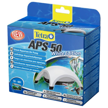 Tetra aps aquarium air pumps white aps 50 - pompa napowietrzająca biała do akw.10-60l