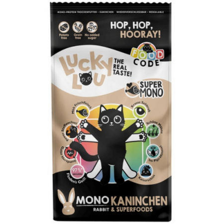 Lucky Lou LL Food Code Mono Królik, 340 g