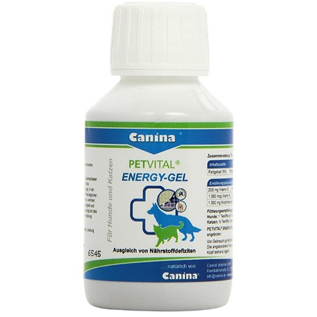 Canina Pharma PetVital energetyczny żel 100 ml