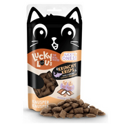 Lucky Lou Lucky Ones Krunchy Krisps Kurczak & Łosoś dla kotakota 60g