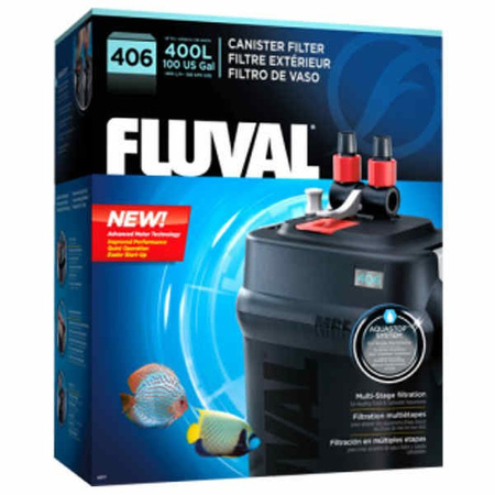 Fluval 406 filtr zewnętrzny 1450l/h do 400l