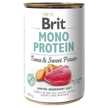 Brit mono protein tuna & sweet potato dla psa 400 g