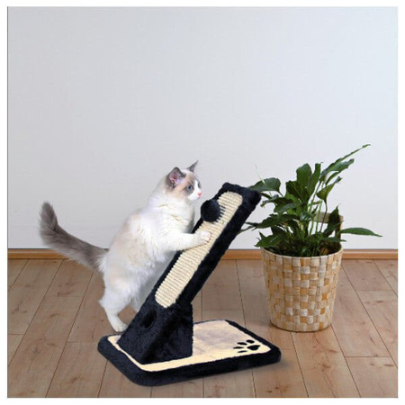 DRAPAK DLA KOTA 30×42×40 cm CZARNO-BIAŁY