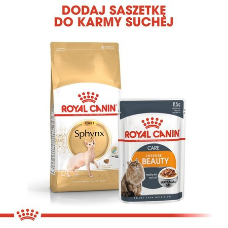 Royal canin sphynx adult karma sucha dla kotów dorosłych rasy sfinks 400g
