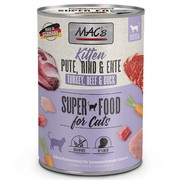 MAC's Kitten indyk, wołowina i kaczka dla kota 400 g