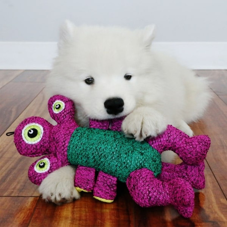 Kong Pink Woozles zabawka dla psa 28 cm