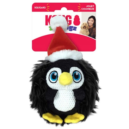 Kong Holiday Zigwigz Penguin zabawka dla psa M