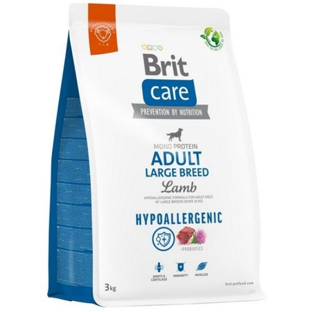 Brit Care Hypoallergenic Large Breed jagnięcina dla psa 3 kg