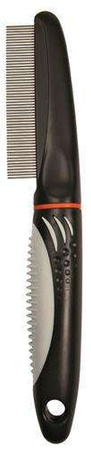 Grzebień z drobnymi zębami 22cm krótkowłose/gładkowłose