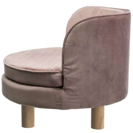 Sofa Livia, o 48 × 40 cm, różowa