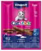 Vitakraft cat stick mini dorsz i czarniak 3 szt.