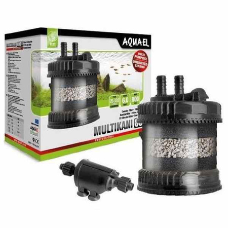 Aquael multikani 800 filtr zewnętrzny 800l/h do akwarium 20-320l