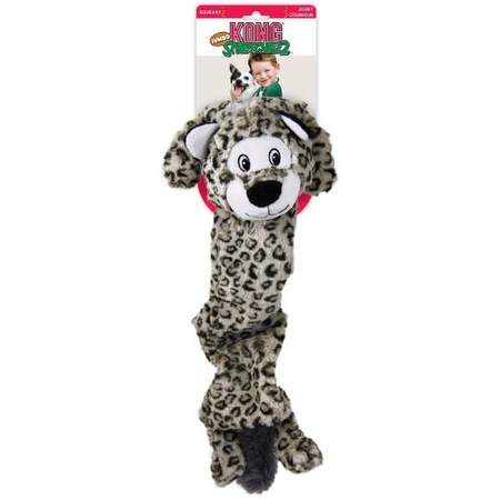 Kong Stretchezz Jumbo Snow Leopard dla psa XL