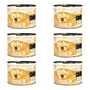ZESTAW Lucky Lou Lifestage Sterilized drób i wołowina 6 x 200 g