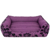 amiplay Euphoria ZipClean 4in1 sofa dla psa purpurowa S