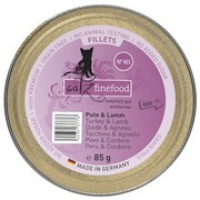 Catz Finefood Filety N. 411 Indyk/Kurczak/Jagnięcina 85 g