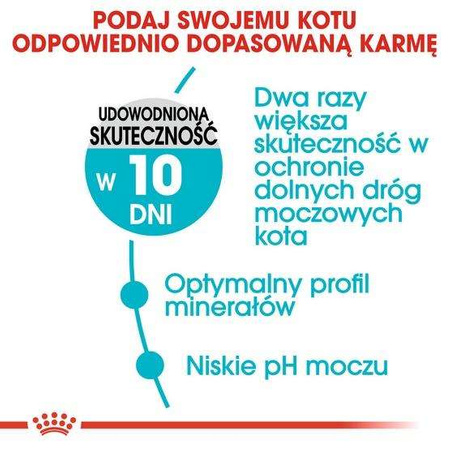 Royal canin urinary care karma sucha dla kotów dorosłych, ochrona dolnych dróg moczowych 4kg