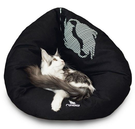 Mykotty łóżko dla kota emi czarne