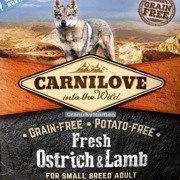 Carnilove fresh ostrich & lamb adult small
