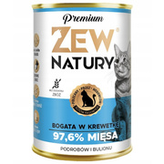 Zew Natury Premium bogata w krewetkę dla kota 400g