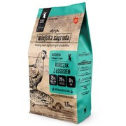 Wiejska Zagroda kurczak z łososiem dla kota 1,6 kg