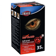 Punktowa lampa grzewcza, podczerwień, czerwona, 35 W