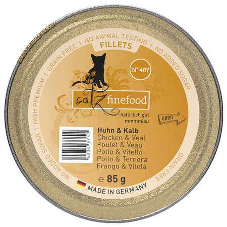 Catz Finefood Filety N.407 Kurczak/Cielęcina 85 g