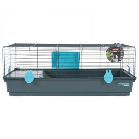 Zolux klatka indoor 100 cm kol. szary/niebieski